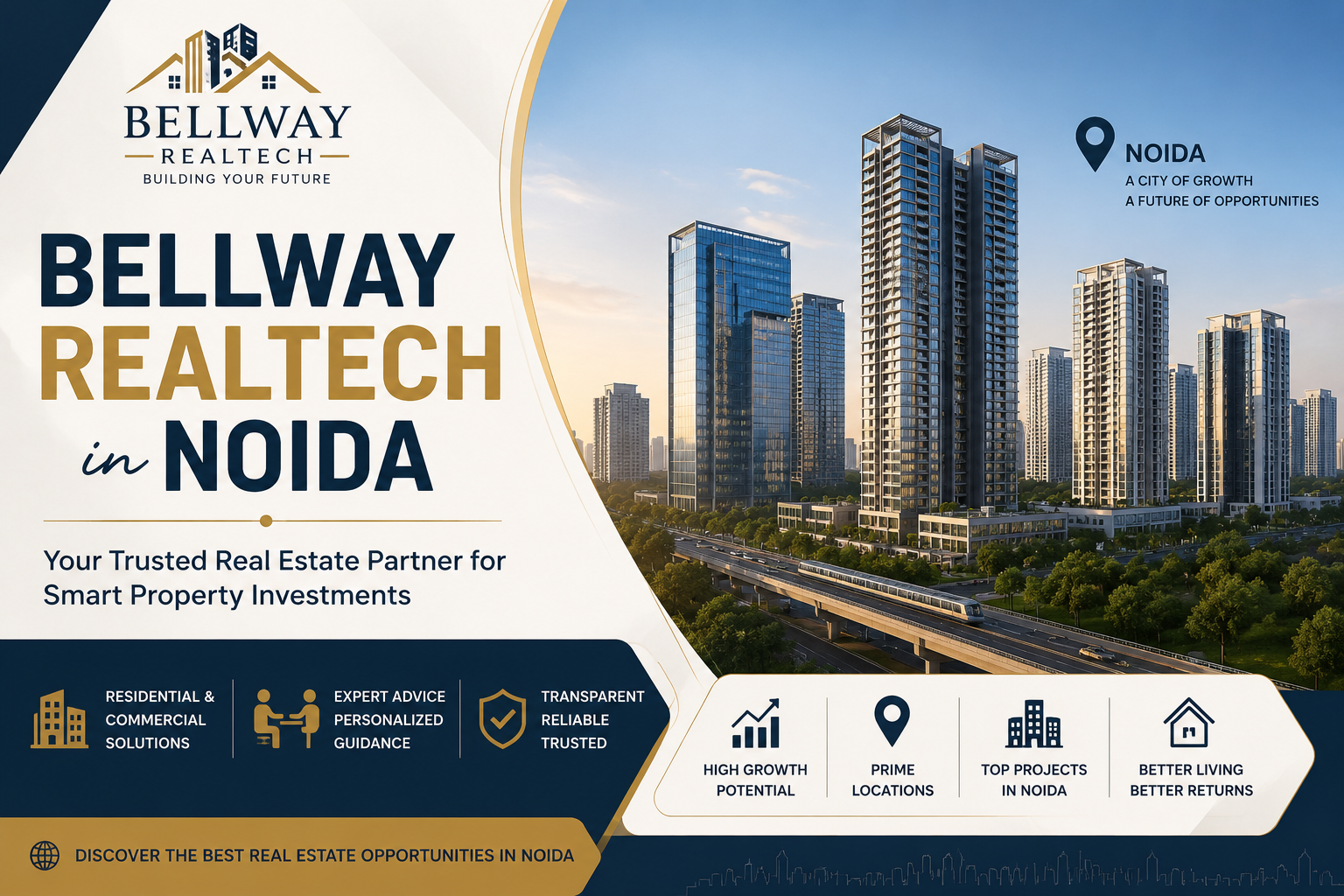 Read more about the article Bellway Realtech: Your Trusted Real Estate Partner in Noida